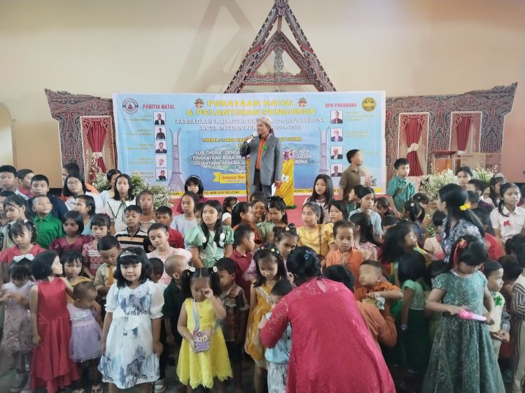 Natal Pompaparan Rajagukguk Sukses dan Meriah, Tekankan Persaudaraan dan Kebersamaan