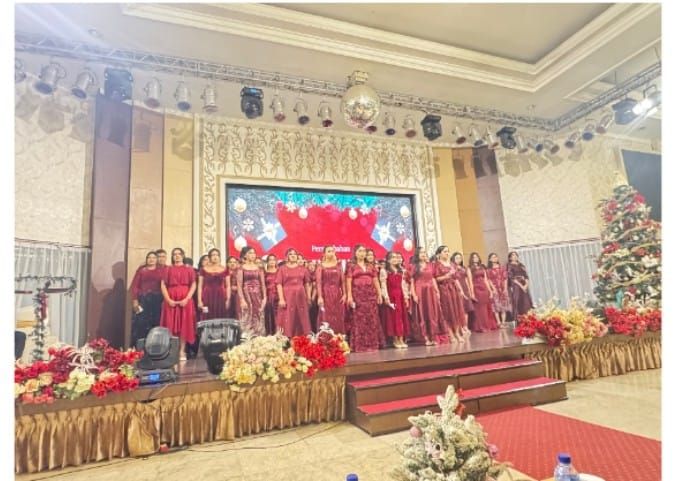 Doakan Bencana Ekologis, Perayaan Natal Fakultas Kedokteran Nommensen Sukses dan Khidmat