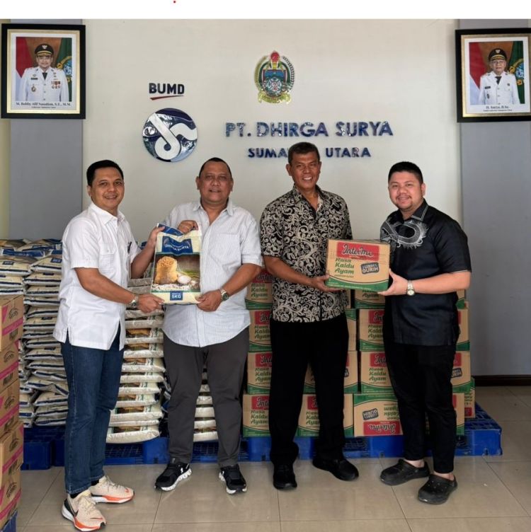 Crystal Cakrawala Indah Salurkan Bantuan Bencana Melalui Dhirga Surya Sumut