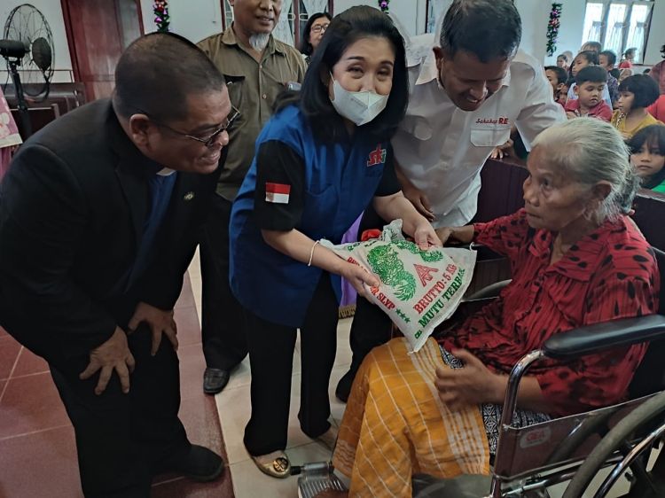 Bakti Sosial YSKI Bagi Jemaat Gereja HKBP Trinity, Mandala